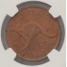 AUSTRALIA 1958 . ONE 1 PENNY . PROOF